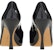 (W) FERRAGAMO Salvatore Vara Tumit Tinggi 'Hitam Patent Bow' 01D696-753697