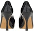 Shop (W) FERRAGAMO Salvatore Vara Tumit Tinggi 'Hitam Patent Bow' 01D696-753697