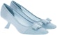 (Women) FERRAGAMO Salvatore Vara High Heels 'Blue Mesh Bow' 01F263-761454