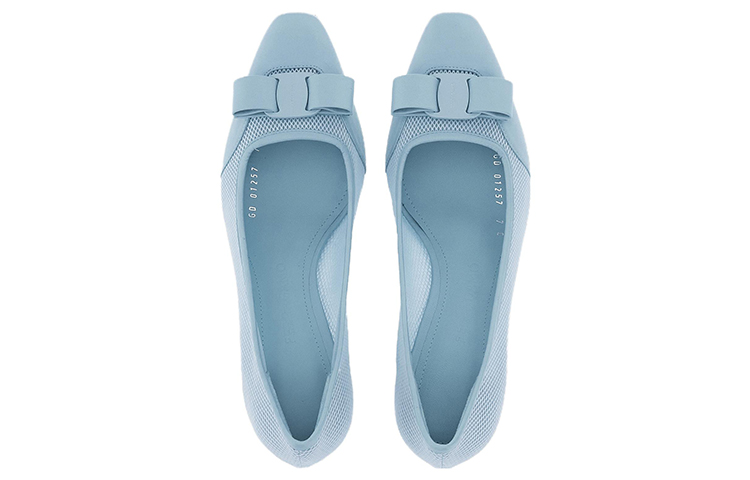 Lookbook (Women) FERRAGAMO Salvatore Vara High Heels 'Blue Mesh Bow' 01F263-761454