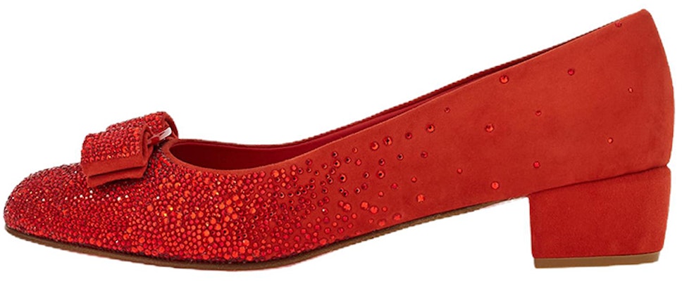 (Women) FERRAGAMO Salvatore Vara High Heels 'Gradient Red Bow' 01F609-761507 Buy (Women) FERRAGAMO Salvatore Vara High Heels 'Gradient Red Bow' 01F609-761507