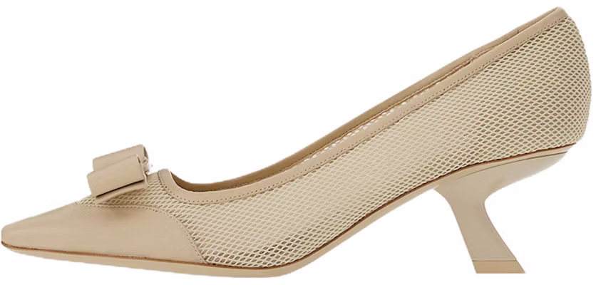 (W) FERRAGAMO Salvatore Vara Tumit Tinggi 'Light Grey Bow' 01F263-761453 Buy (W) FERRAGAMO Salvatore Vara Tumit Tinggi 'Light Grey Bow' 01F263-761453