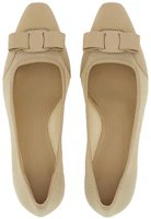 Lookbook (W) FERRAGAMO Salvatore Vara Tumit Tinggi 'Light Grey Bow' 01F263-761453