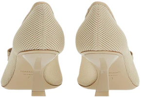 Shop (W) FERRAGAMO Salvatore Vara Tumit Tinggi 'Light Grey Bow' 01F263-761453
