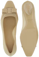 Purchase (W) FERRAGAMO Salvatore Vara Tumit Tinggi 'Light Grey Bow' 01F263-761453