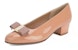 (W) FERRAGAMO Salvatore Vara High Heels 'Pink Bow' Tumit Tinggi Merah Jambu. 01B221--723348
