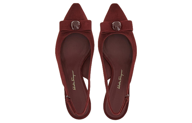 (W) FERRAGAMO Salvatore Vara High Heels 'Red Bow' 圖 3