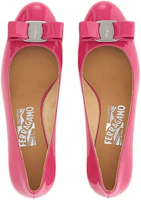Purchase (W) FERRAGAMO Salvatore Vara Mary Jane Kasut Tumit 'Deep Pink Bow' 01B221-749513
