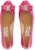 (W) FERRAGAMO Salvatore Vara Mary Jane Kasut Tumit 'Deep Pink Bow' 01B221-749513
