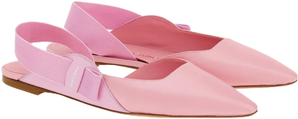 (W) 페라가모 바라 오픈백 플랫 (핑크) 01F912-763443 Order (W) 페라가모 바라 오픈백 플랫 (핑크) 01F912-763443