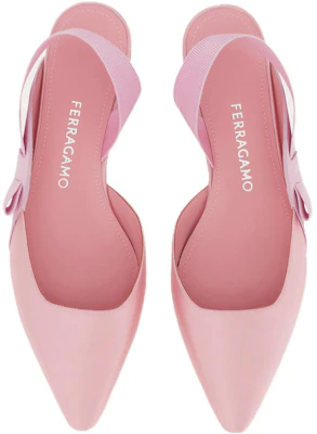 (W) 페라가모 바라 오픈백 플랫 (핑크) 01F912-763443 Lookbook (W) 페라가모 바라 오픈백 플랫 (핑크) 01F912-763443