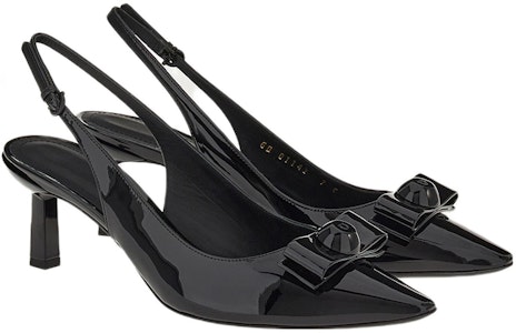 (W) FERRAGAMO Salvatore Vara Tumit Berkilat Hitam 'Buckle' 01E285-757790 Lookbook (W) FERRAGAMO Salvatore Vara Tumit Berkilat Hitam 'Buckle' 01E285-757790