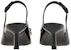 (W) FERRAGAMO Salvatore Vara Tumit Berkilat Hitam 'Buckle' 01E285-757790