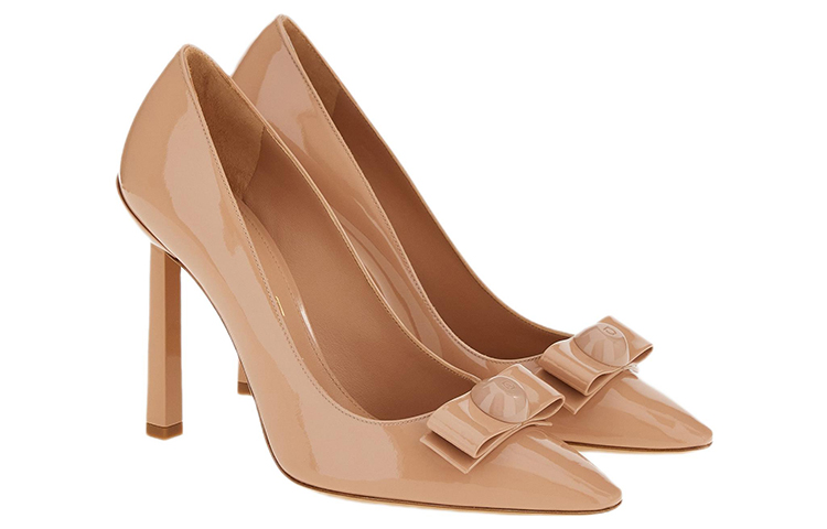 (W) FERRAGAMO Salvatore Vara Patent 'Brown Bow' 圖 2