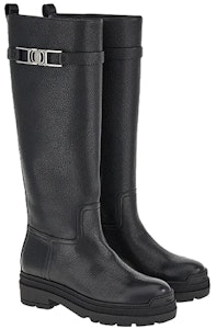 (W) 菲拉格慕 Salvatore Vara 黑色链条长靴 01D654-753979 Lookbook (W) 菲拉格慕 Salvatore Vara 黑色链条长靴 01D654-753979