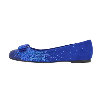 (W) FERRAGAMO Salvatore Varina 'Blue Gradient Crystal'