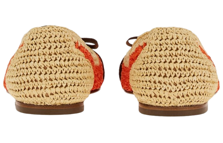 (W) FERRAGAMO Salvatore Varina 'Orange Ballet Flat' 圖 4