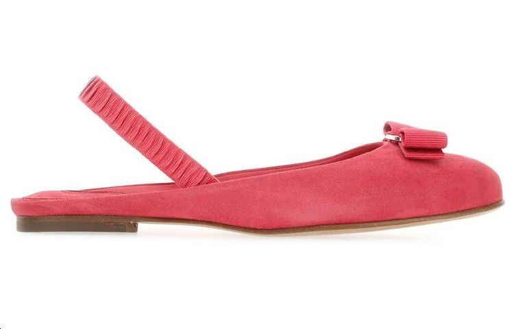 (W) FERRAGAMO Salvatore Varina Ballet Flat 'Pink Bow' 圖 2