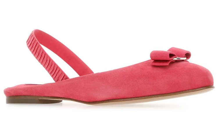 (W) FERRAGAMO Salvatore Varina Ballet Flat 'Pink Bow' 圖 3
