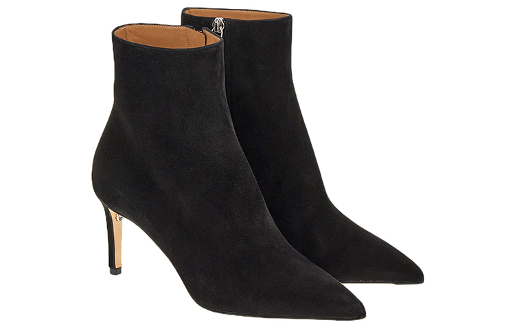 Lookbook (W) Botines de Terciopelo con Cremallera FERRAGAMO Salvatore 'Negro Moda' 01D772-753960