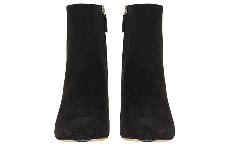 Shop (W) Botines de Terciopelo con Cremallera FERRAGAMO Salvatore 'Negro Moda' 01D772-753960