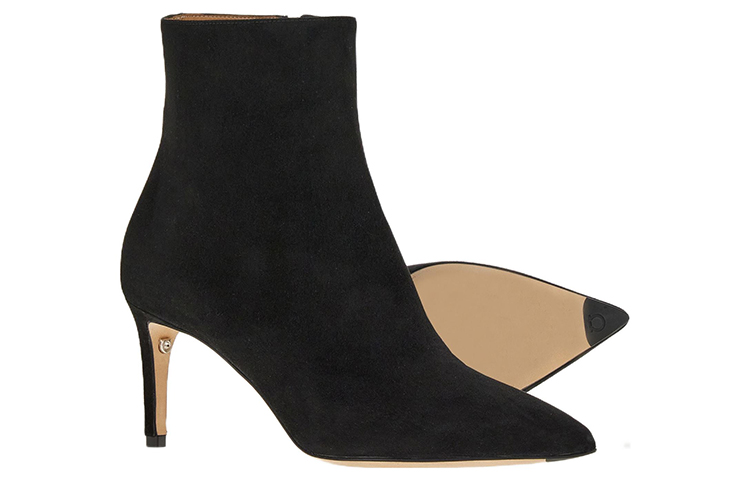 Details for (W) Botines de Terciopelo con Cremallera FERRAGAMO Salvatore 'Negro Moda' 01D772-753960