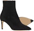 Details for (W) Botines de Terciopelo con Cremallera FERRAGAMO Salvatore 'Negro Moda' 01D772-753960