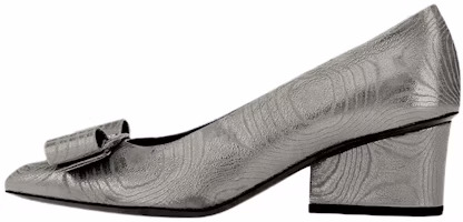 (Women) FERRAGAMO Salvatore Viva High Heels 'Grey Suede Bow' 01E320-756824 (Women) FERRAGAMO Salvatore Viva High Heels 'Grey Suede Bow' 01E320-756824