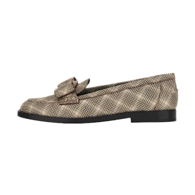 (W) FERRAGAMO Salvatore Viva Loafers 'Gold Black Bow'