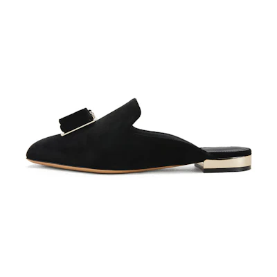 (W) FERRAGAMO Salvatore Zanetat 'Black Double Bow'