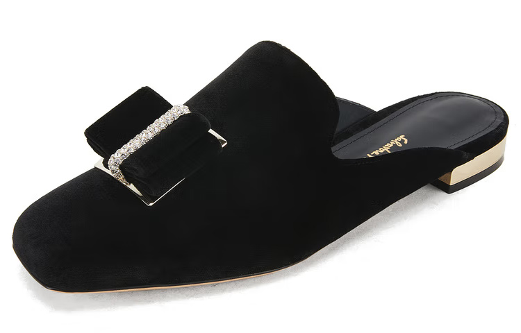 (W) FERRAGAMO Salvatore Zanetat 'Black Double Bow' 圖 2