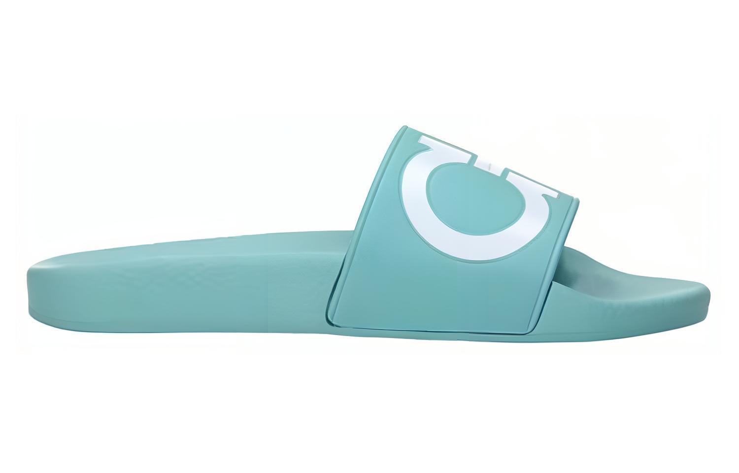 Order (W) FERRAGAMO 时尚舒适蓝色拖鞋 01B827-751262