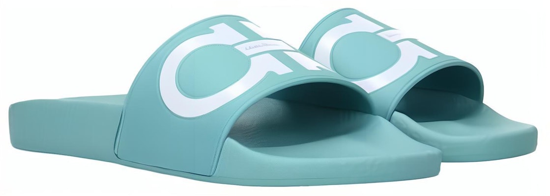 (W) FERRAGAMO 时尚舒适蓝色拖鞋 01B827-751262 Lookbook (W) FERRAGAMO 时尚舒适蓝色拖鞋 01B827-751262