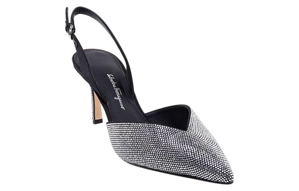 Order (W) FERRAGAMO Sling Pump ''Zwart'' 01D867-754683