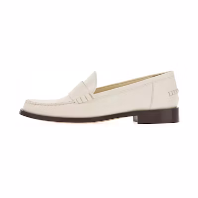 (W) FERRAGAMO Slip-On 'Simplistic White'