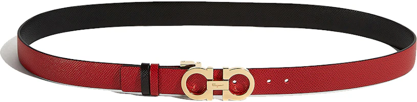 (Women) Ferragamo Smooth Buckle Leather Belt 2.5cm Wide 23A565-0674556 (Women) Ferragamo Smooth Buckle Leather Belt 2.5cm Wide 23A565-0674556