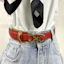 Shop (Women) Ferragamo Smooth Buckle Leather Belt 2.5cm Wide 23A565-0674556