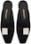 (W) FERRAGAMO Selipar Mule Hujung Petak 'Hitam' 01G007-763892