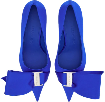 (W) FERRAGAMO Stiletto Tacco Alto ''Eleganza Blu'' 01F942-763000 Shop (W) FERRAGAMO Stiletto Tacco Alto ''Eleganza Blu'' 01F942-763000