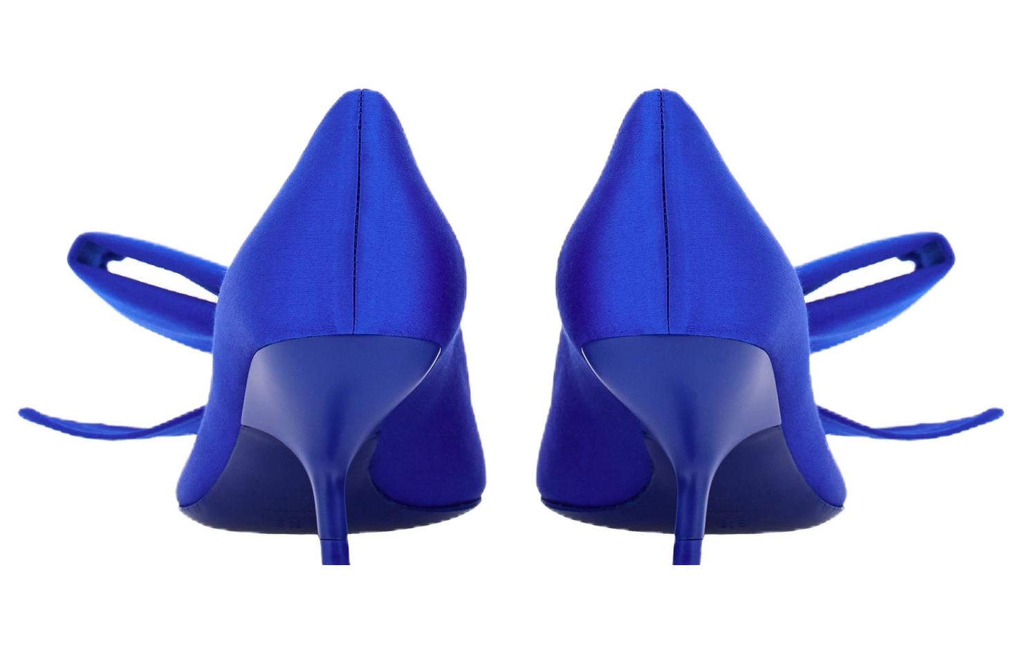 (W) FERRAGAMO Stiletto High Heel 'Blue Elegance' 圖 5