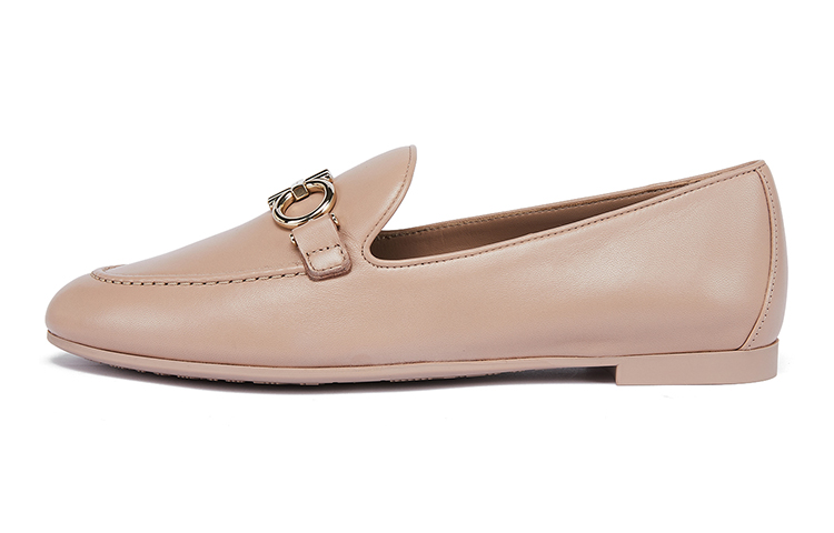 (W) FERRAGAMO Trifoglio 'Nude Pink'