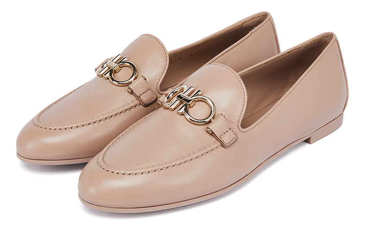 (W) FERRAGAMO Trifoglio 'Nude Pink' 圖 2