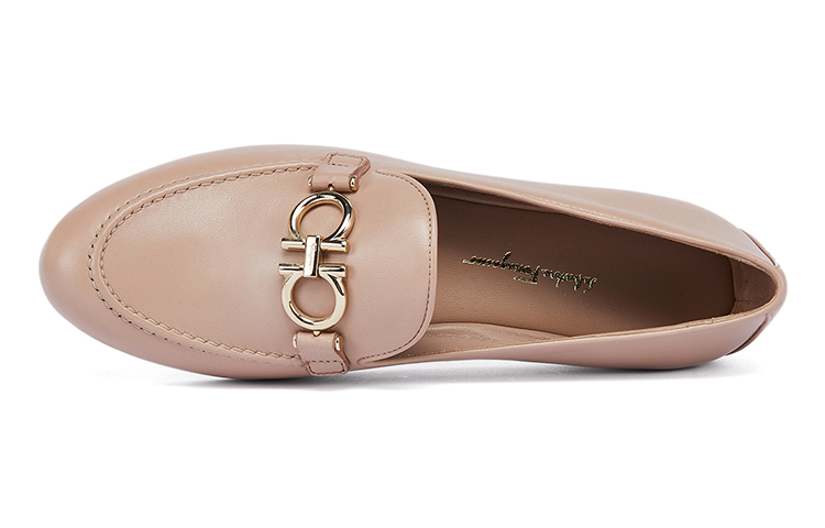 (W) FERRAGAMO Trifoglio 'Nude Pink' 圖 3
