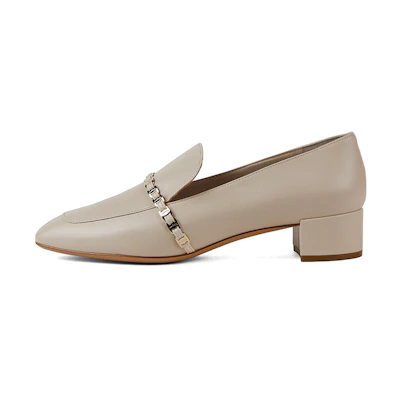 (W) FERRAGAMO Vara 'Beige'