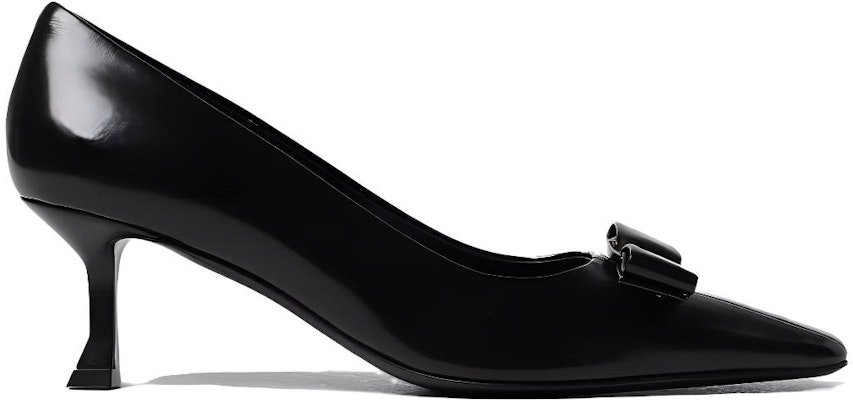(Women) FERRAGAMO Vara 'Black Bow Kitten Heels' 01G509-766401 Order (Women) FERRAGAMO Vara 'Black Bow Kitten Heels' 01G509-766401