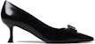 (W) FERRAGAMO Vara 'Tumit Kucing Hitam Bergaya' 01G509-766401
