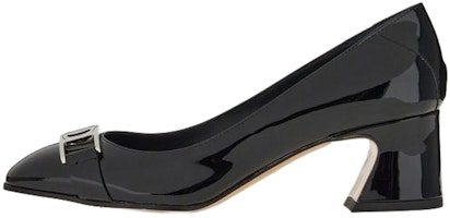 (Women) FERRAGAMO Vara 'Black Chain-Embellished' 01D690-753954 (Women) FERRAGAMO Vara 'Black Chain-Embellished' 01D690-753954