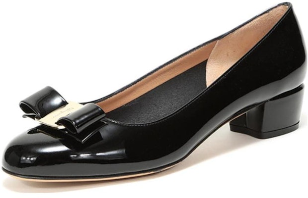 (W) フェラガモ Vara ブラックパテントボウ VARA1-0591963 Lookbook (W) フェラガモ Vara ブラックパテントボウ VARA1-0591963