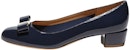 (W) FERRAGAMO Vara 'Tumit Tinggi Biru' 01B221539449