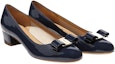 Lookbook (W) FERRAGAMO Vara 'Tumit Tinggi Biru' 01B221539449